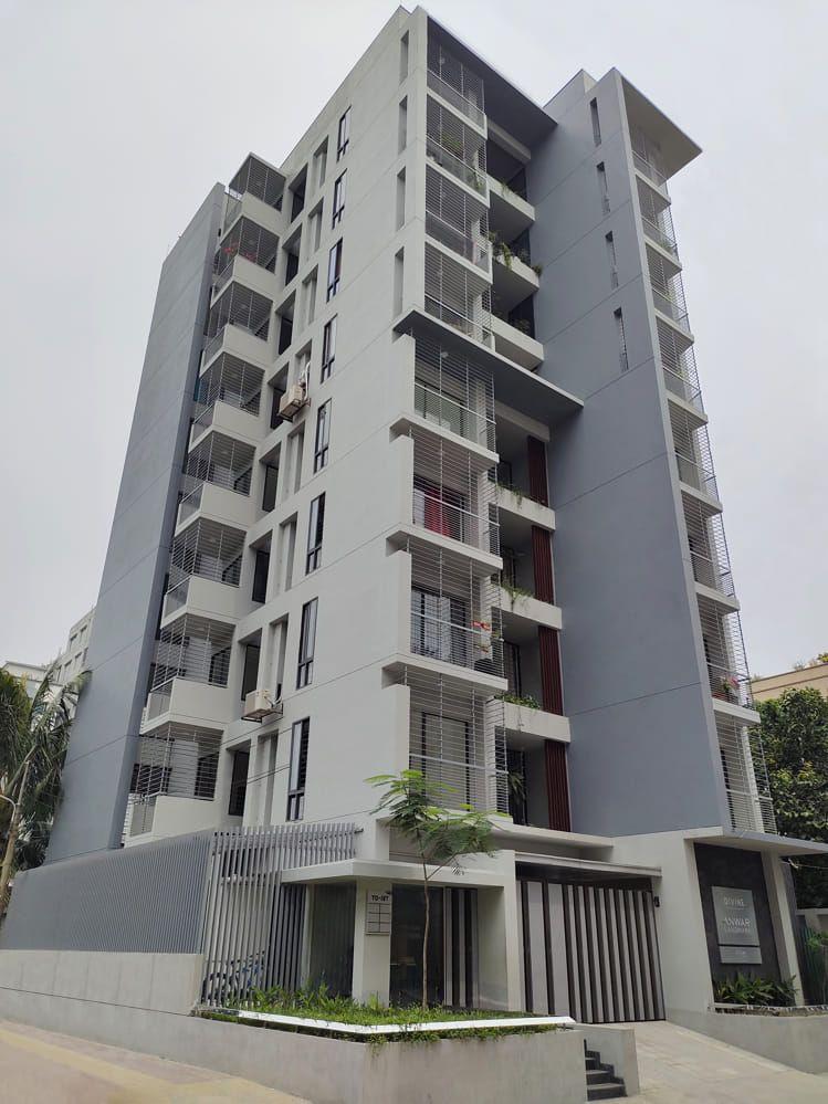 anwar landmark divine apartment's exterior front view মিরপুর