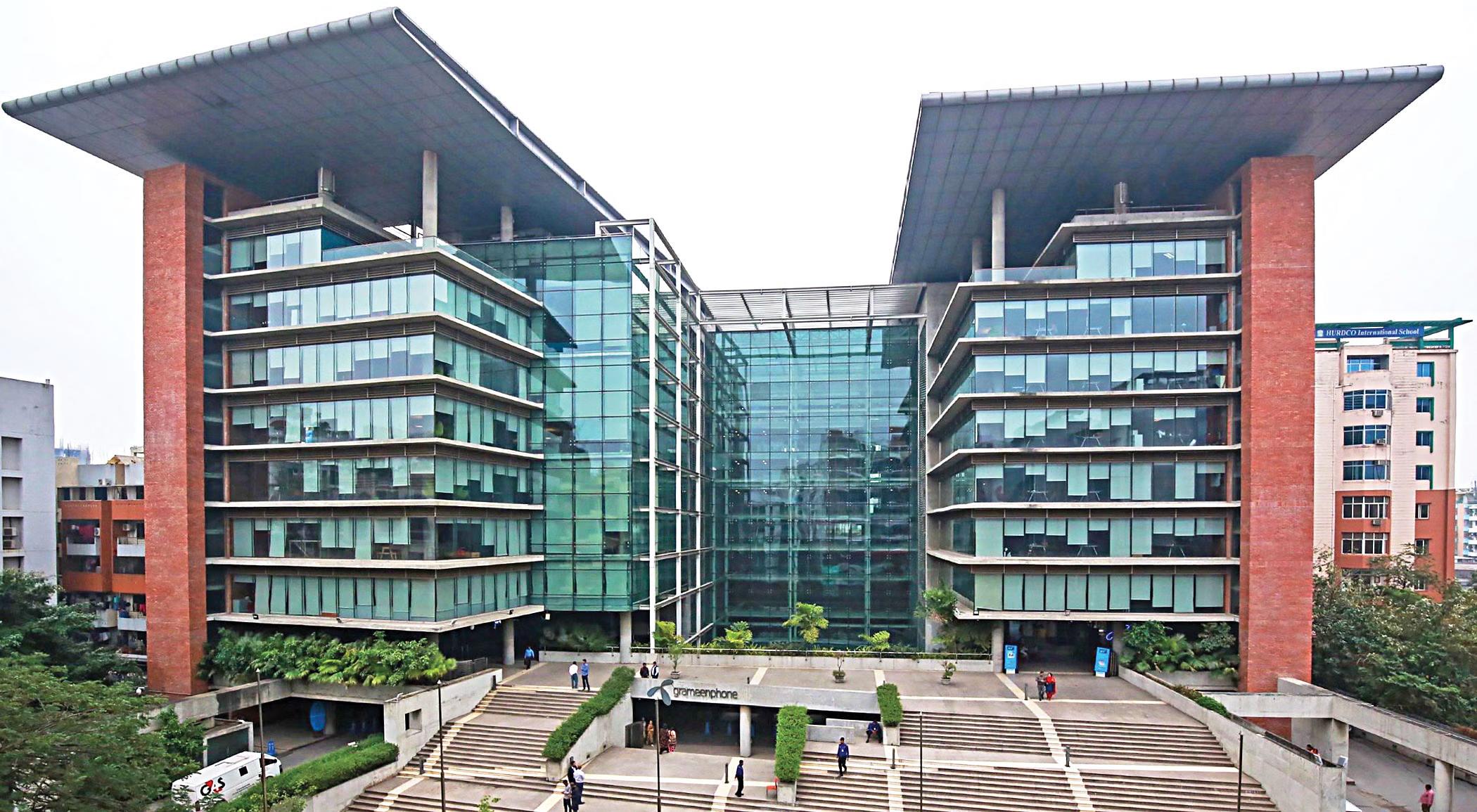 Grameenphone headquarter বসুন্ধরা আবাসিক এলাকা