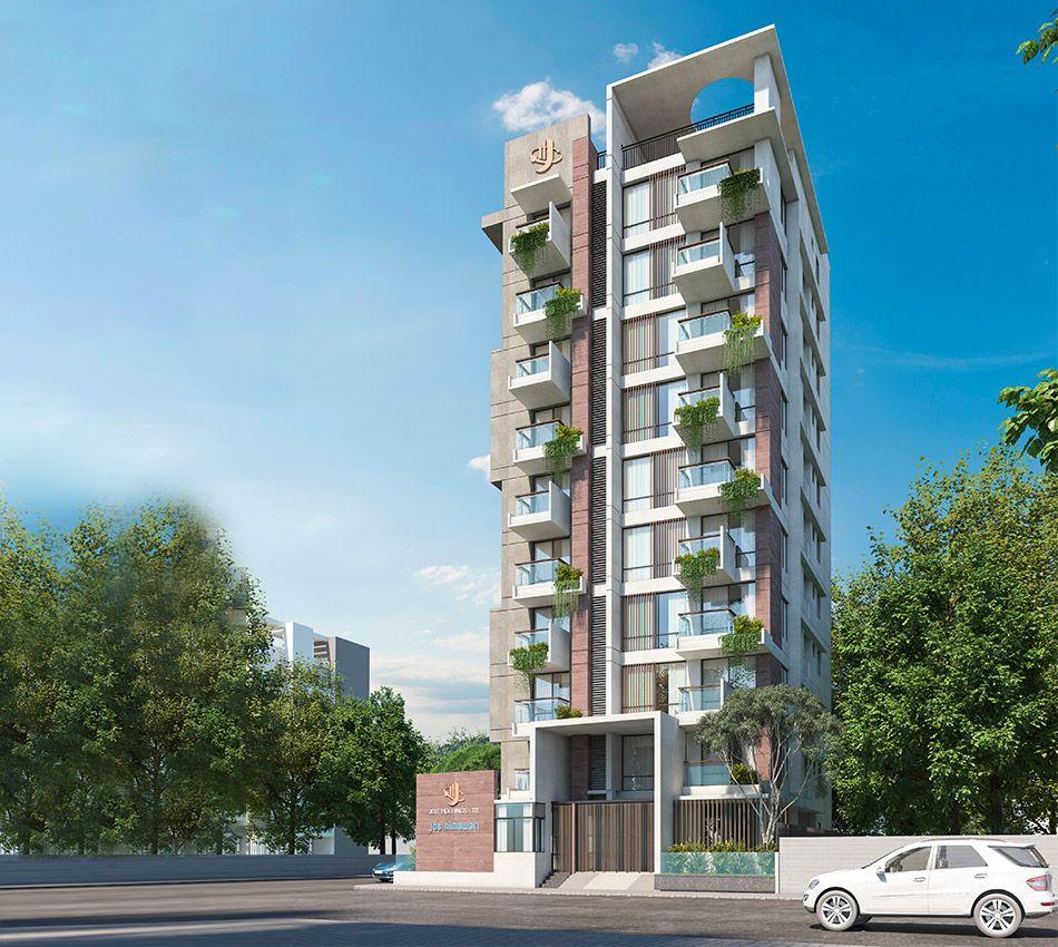 jbs himawari exterior view 1 বসুন্ধরা আবাসিক এলাকা