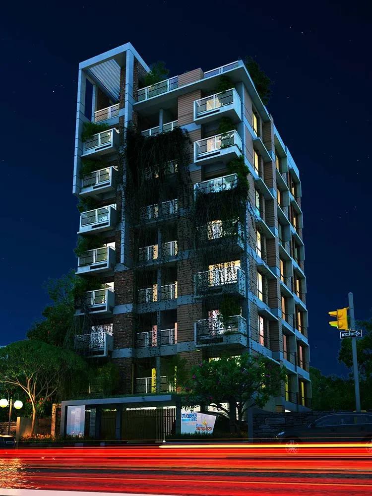tm aronnyak exterior view বসুন্ধরা আবাসিক এলাকা