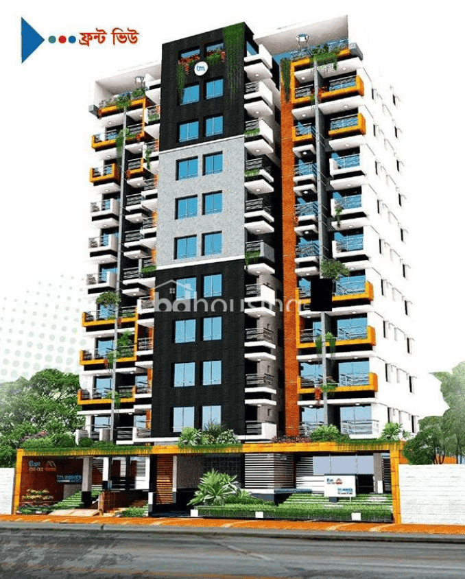 tm zr palace front view বসুন্ধরা আবাসিক এলাকা