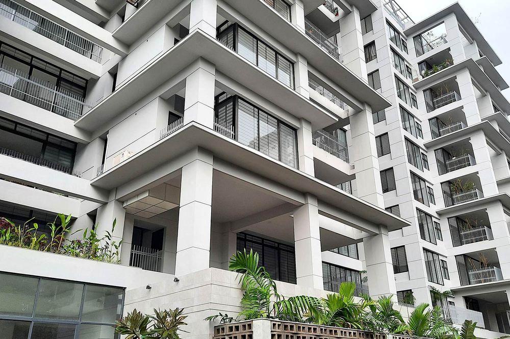 anwar landmark farida retreat apartment's exterior view বসুন্ধরা আবাসিক এলাকা