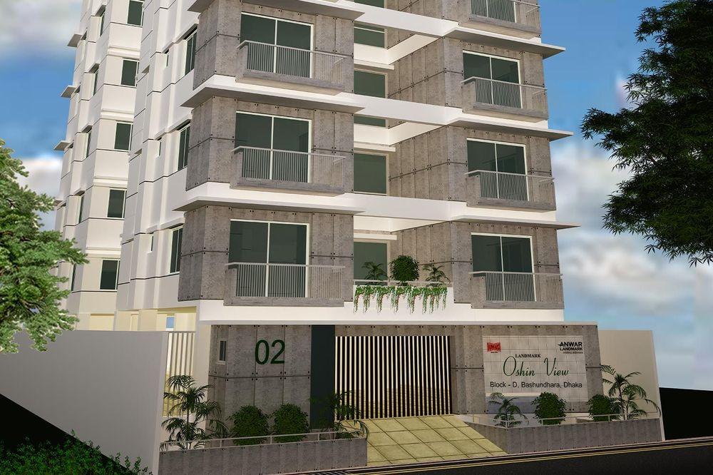 oshin view entry area বসুন্ধরা আবাসিক এলাকা