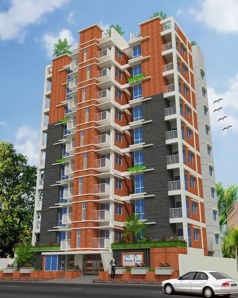 tm ahsan palace exterior view বসুন্ধরা আবাসিক এলাকা