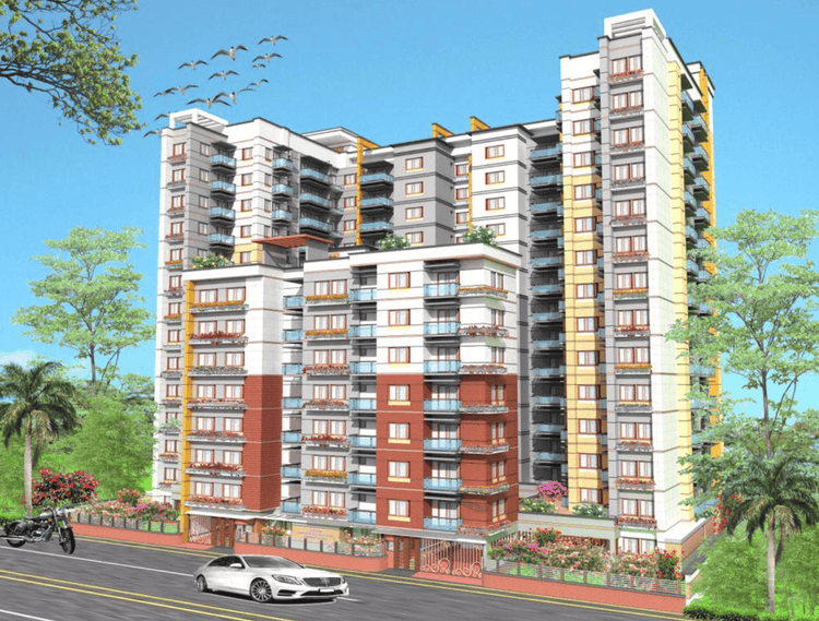 বসুন্ধরা আবাসিক এলাকা লোকেশনে ADBL Moonscape প্রজেক্ট