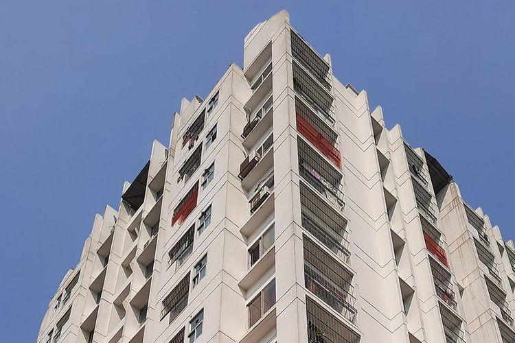 anwar landmark angelic apartment's upward view শ্যামলী