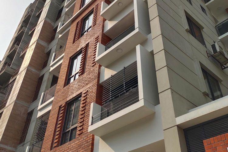 anwar landmark borenno apartment's balcony মিরপুর