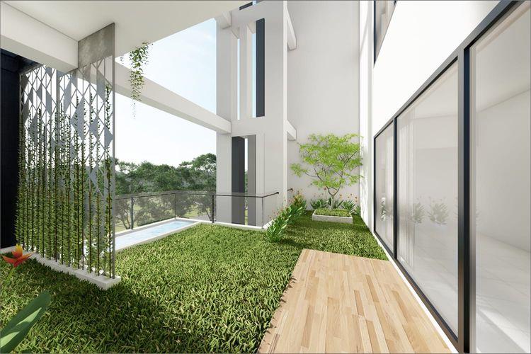 anwar landmark salahuddin garden apartment's balcony view বসুন্ধরা আবাসিক এলাকা