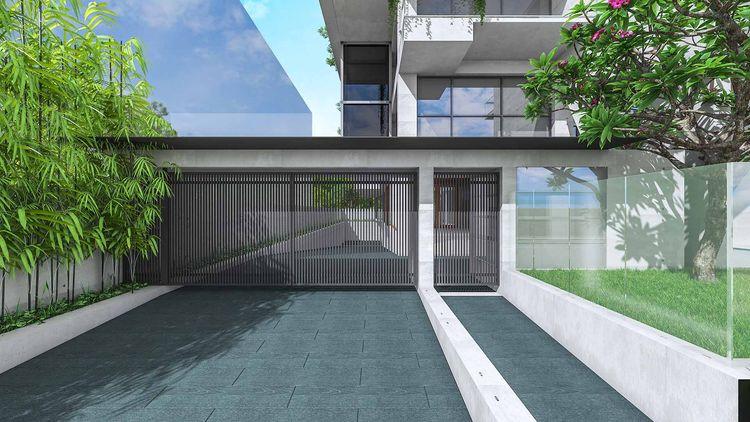 apartment front view আফতাব নগর