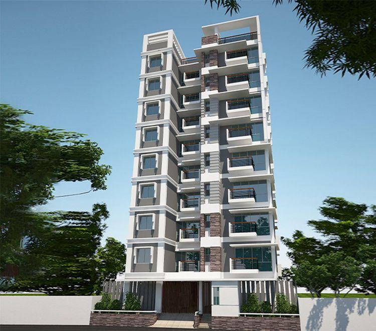 jbs amigo apartment's front বসুন্ধরা আবাসিক এলাকা