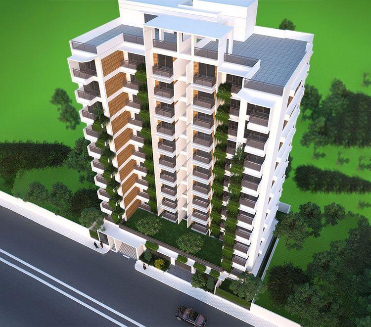 jbs freesia birds eye view বসুন্ধরা আবাসিক এলাকা