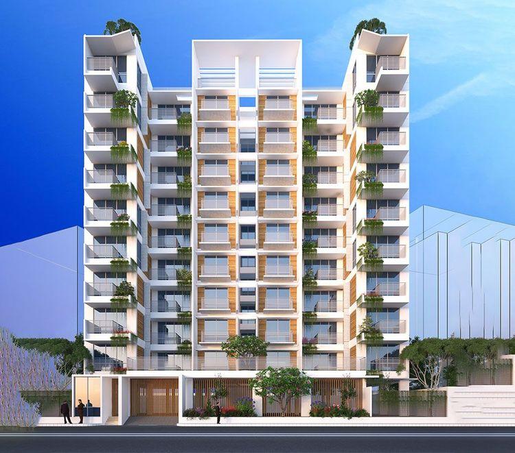 jbs freesia exterior view বসুন্ধরা আবাসিক এলাকা