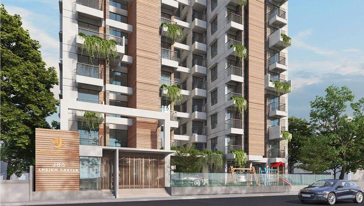 jbs sheikh castle front view বসুন্ধরা আবাসিক এলাকা