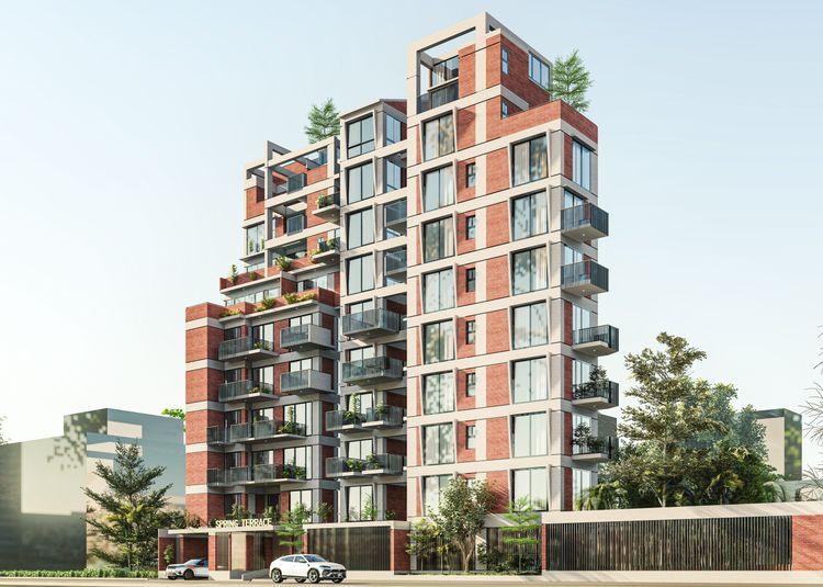 spring terrace right side view বসুন্ধরা আবাসিক এলাকা