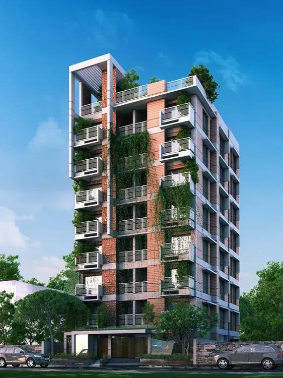 tm aronnyak front view বসুন্ধরা আবাসিক এলাকা