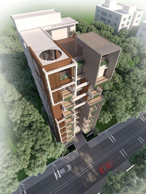 tropical dakhinayan birds eye view বসুন্ধরা আবাসিক এলাকা