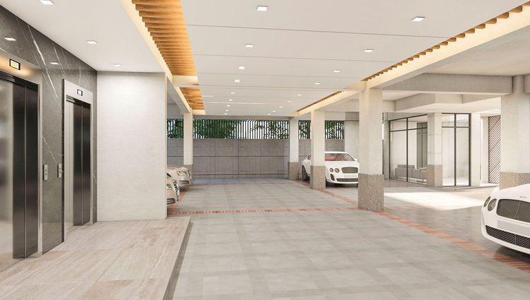 jbs emica apartment's parking view বসুন্ধরা আবাসিক এলাকা