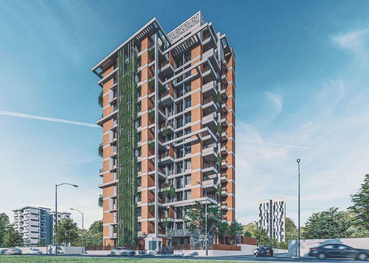 বসুন্ধরা আবাসিক এলাকা লোকেশনে Anwar Landmark Lilac প্রজেক্ট