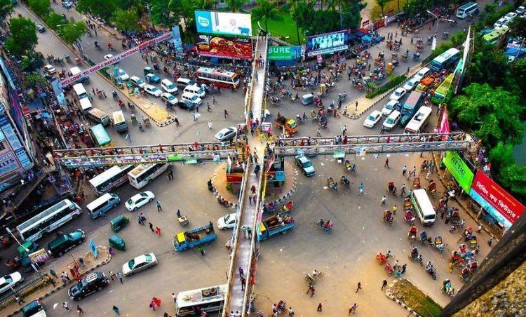 mirpur foot overbridge এর ছবি