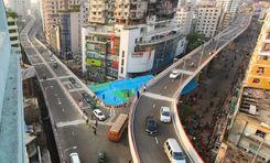 moghbazar flyover ইস্কাটন