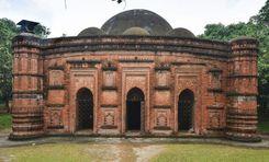khania dighi mosque চাঁপাইনবাবগঞ্জ